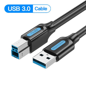 Hectáreas Rama a la deriva USB Printer Cable USB 3.0 2.0 Type A Male to B Male Cable for Canon Ep