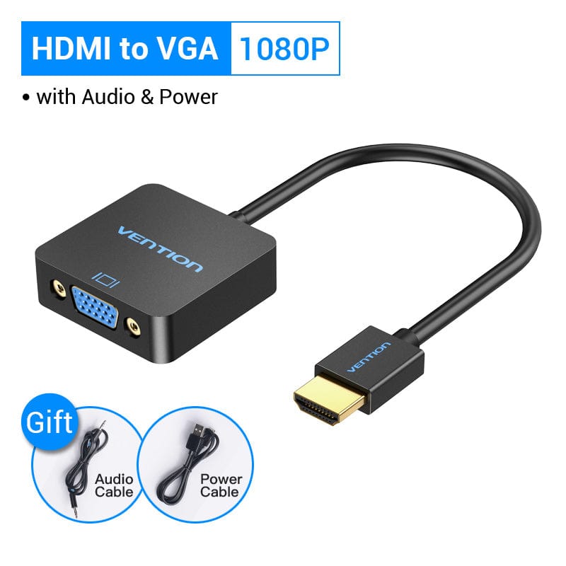 Vention 5 Port Hdmi Switcher With Full Hd Support 5 Input 1 Output Hd 1080p  Hdmi Adapter Connecter Displays Supports Computers Ps3 Ps4 Laptops  Projectors Hd Cable Box (black) : : Electronics