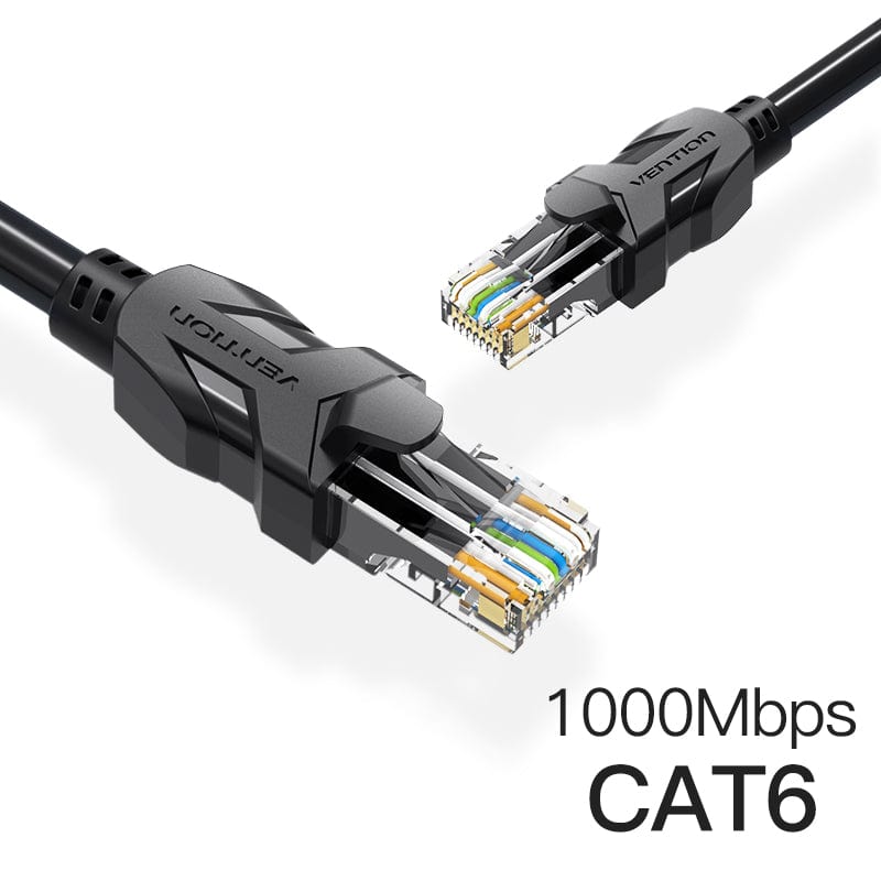 Cable RJ45 Ethernet Cat 8 40Gbps 50cm High Speed SFTP Vention - Câbles  réseau - Achat & prix