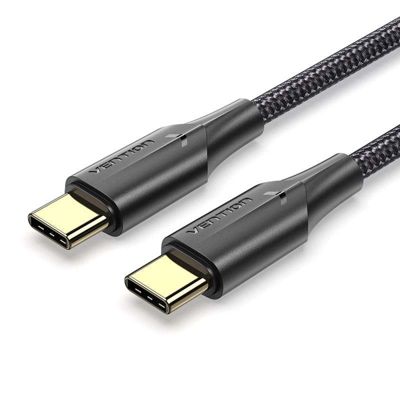 Cotton Braided USB 4.0 C Male to C Male 5A Cable