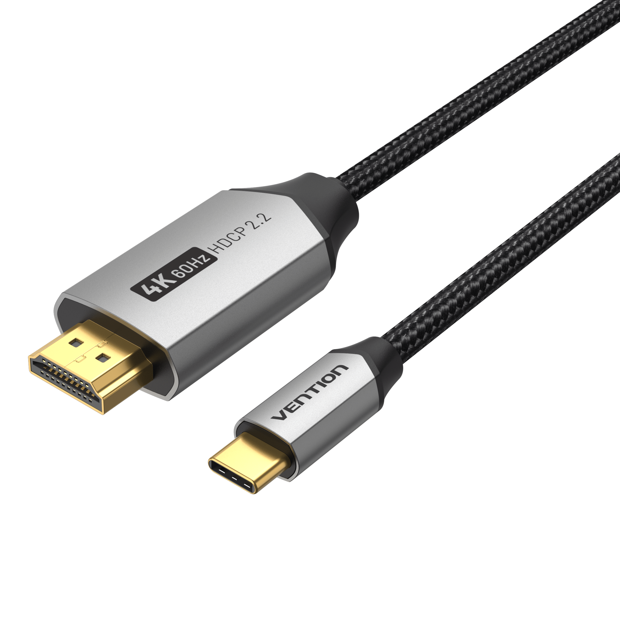 USB C to HDMI 4K Cable 4K60Hz/ 2K144Hz, Premium Aluminum