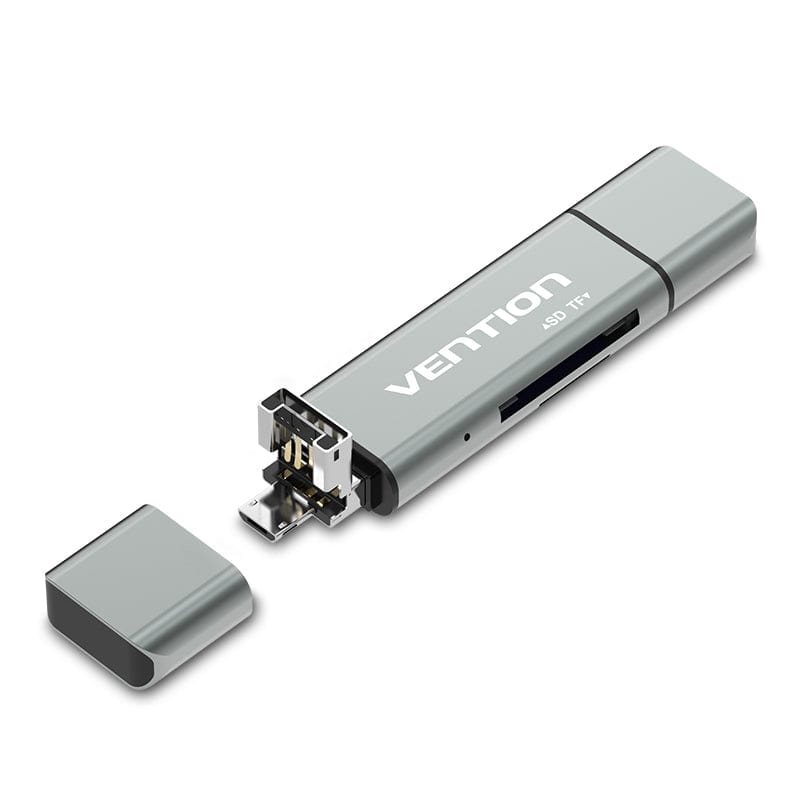 Lecteur de carte SD USB 3.0 mémoire Micro TF CF Adaptateur fente externe  pour ordinateur portable PC AC1638 - Complément optique photo et vidéo -  Achat & prix