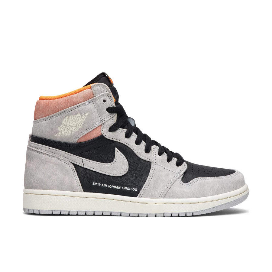 Jordan 1 Retro High Neutral Grey Hyper Crimson | VIP Sneakers