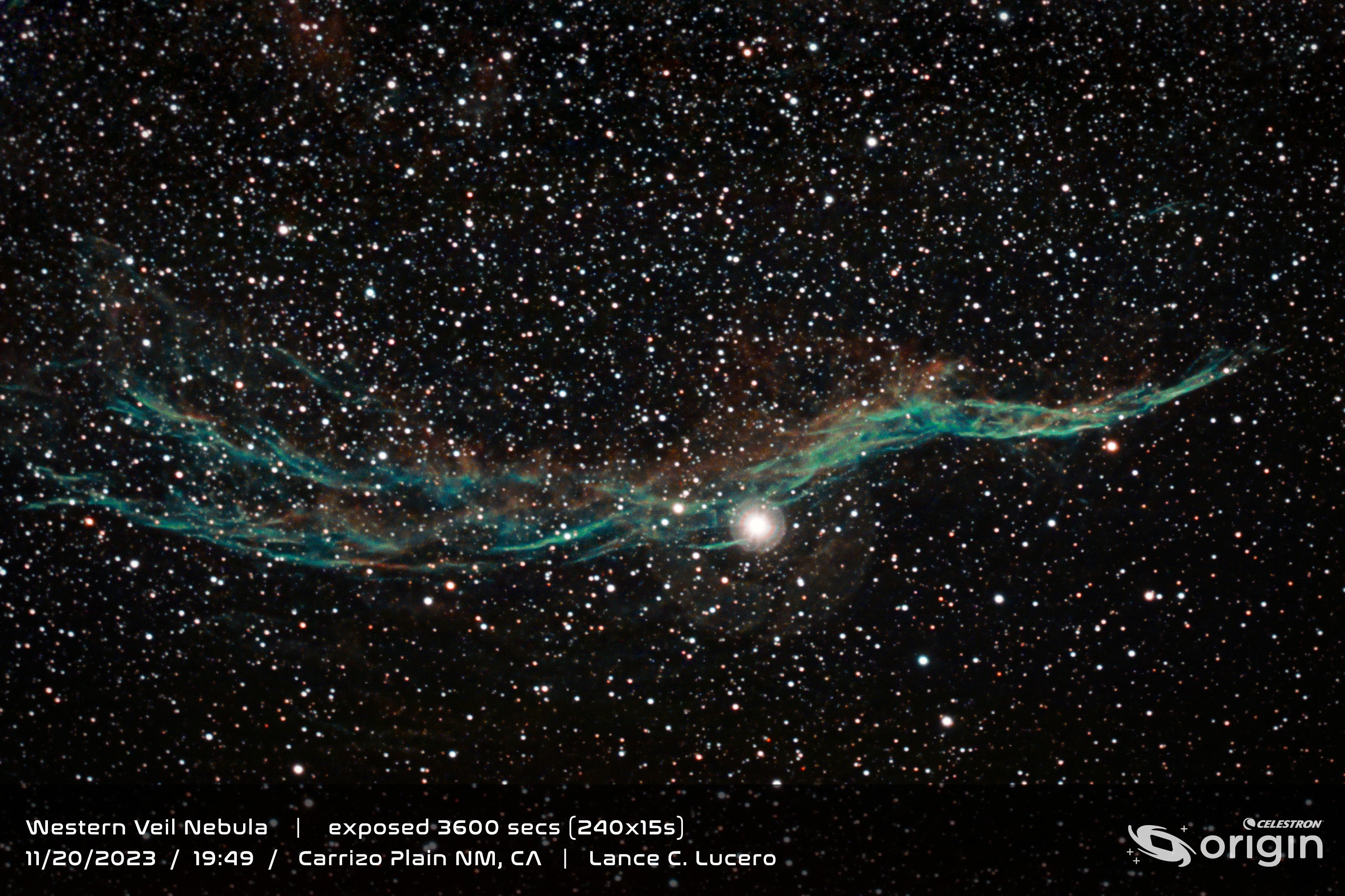 Télescope d'observatoire pour maison intelligente Celestron Origin - Exemple d'image