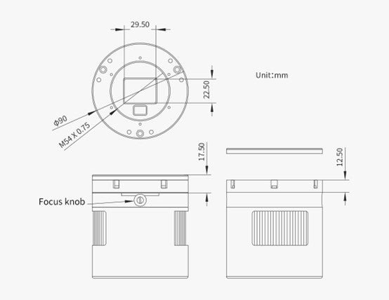 schéma structurel de l'asi2600mc duo