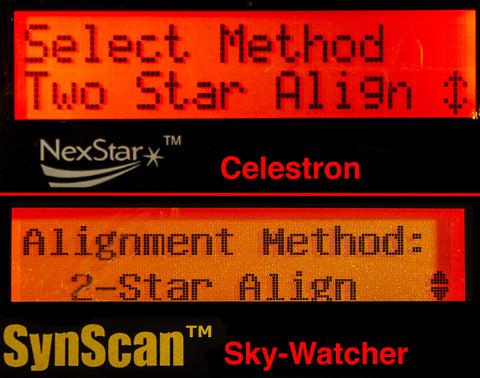 Two Star Alignment Methods