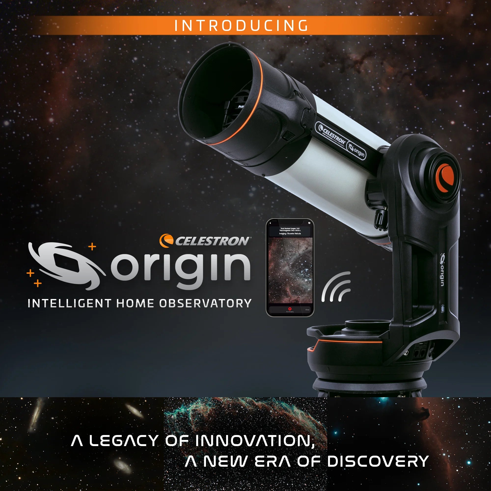 Présentation du télescope d'observation domestique intelligent Celestron Origin