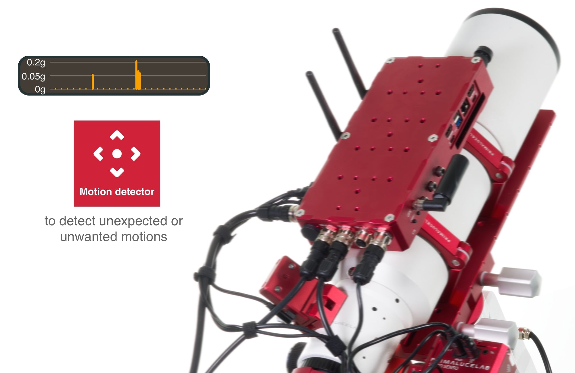 EAGLE5 XTM Astrophotography Computer Motion Detector