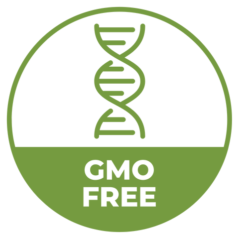 Simbol hijau BEBAS GMO