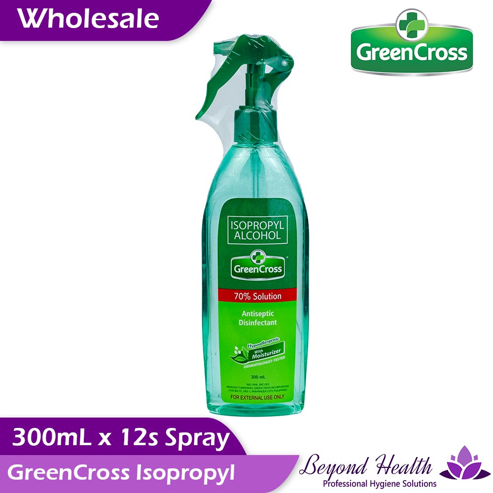 Green Cross 70% Alcohol 36x500ml - Uno Foods