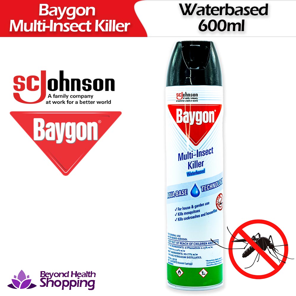 Aérosol rapide efficace mouche insecticide Baygon Mosquito Killer