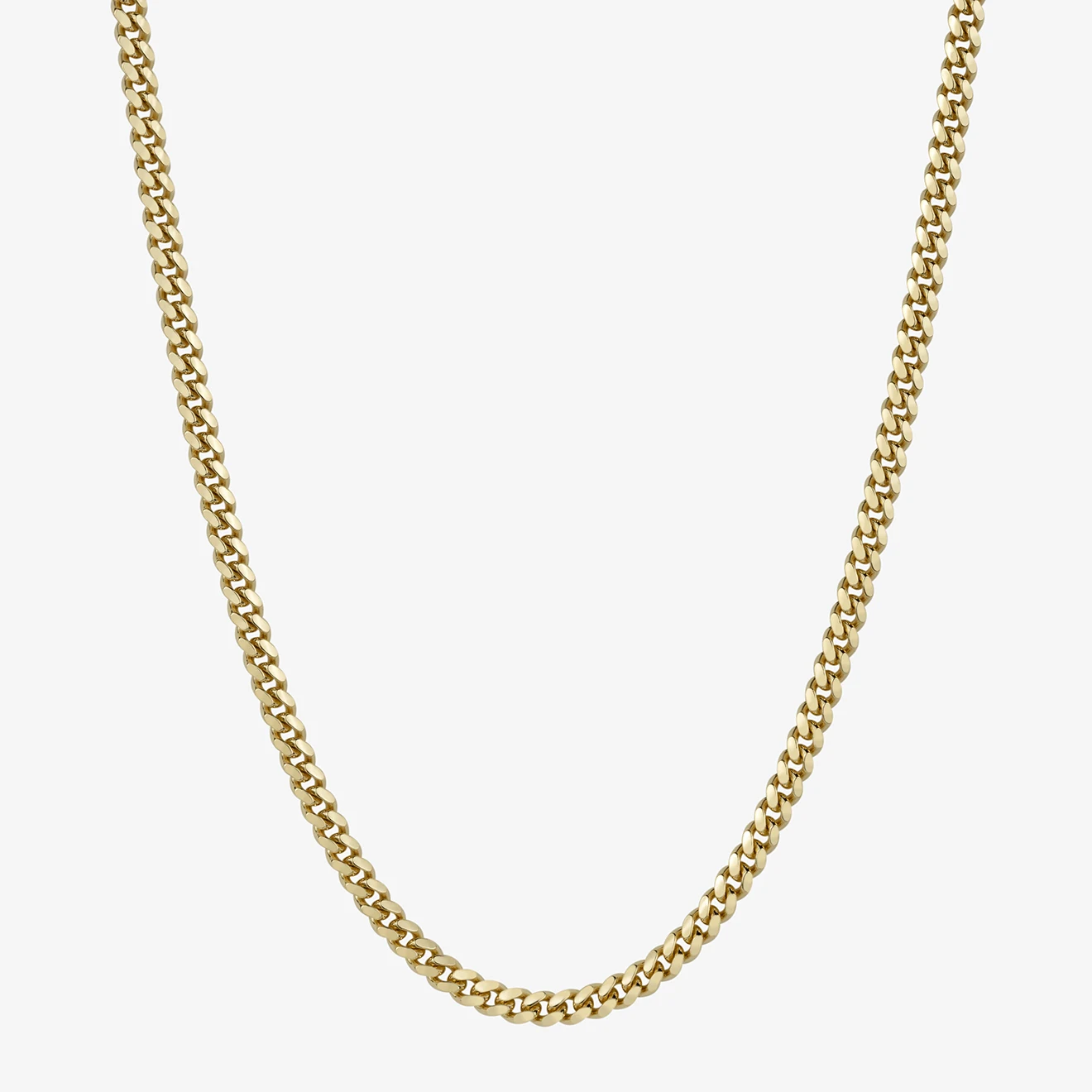 Cuban Link Chain, 3.5mm