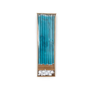 Turquoise Stone Birthday Candles (Set of 16) - New Waverly Feed, Farm & Firearms