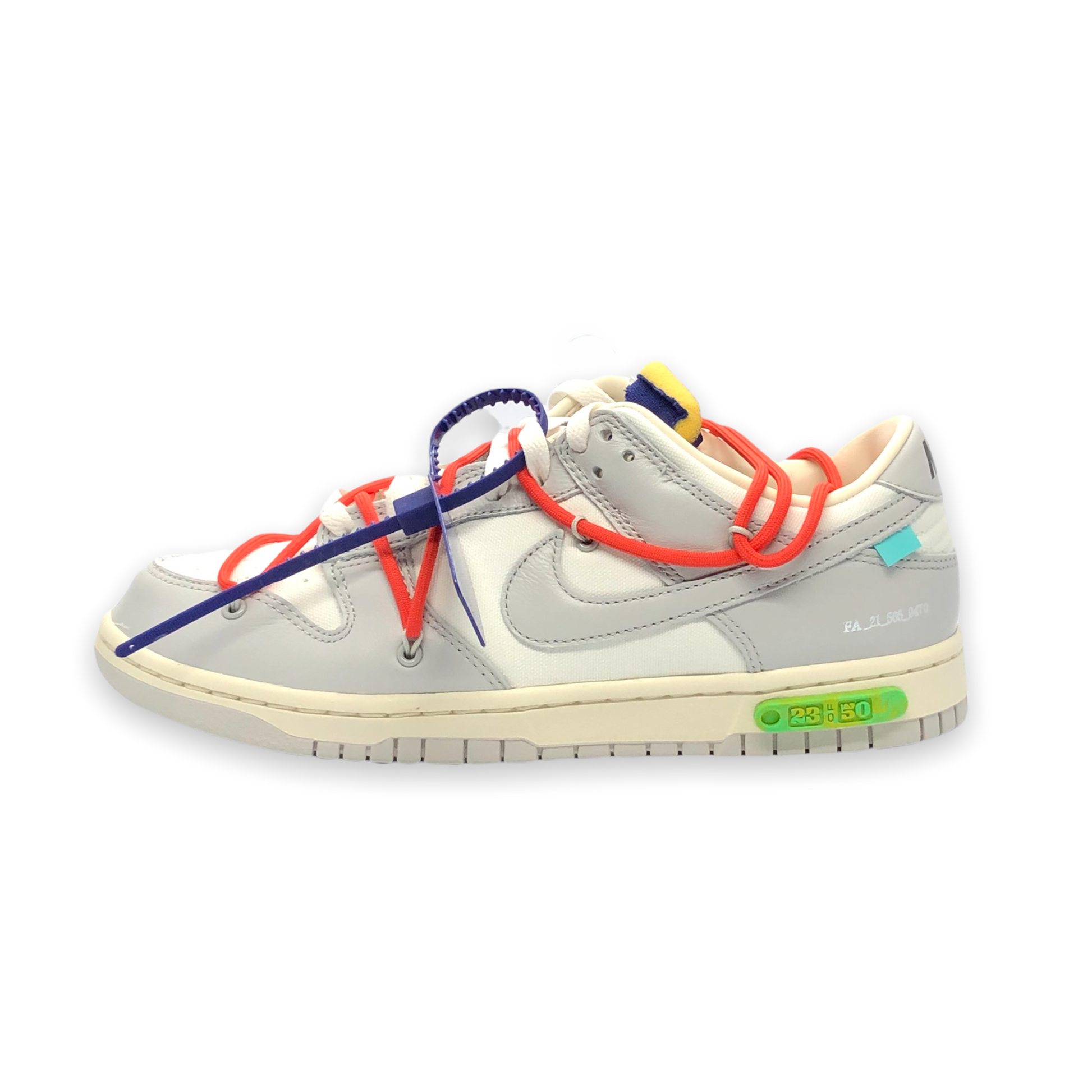 lot 23 off white dunk