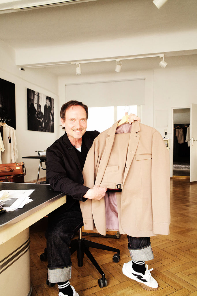 Bernd keller showing suit