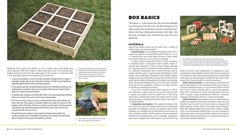 All New Square Foot Gardening, 3rd Edition – HH SEEDS