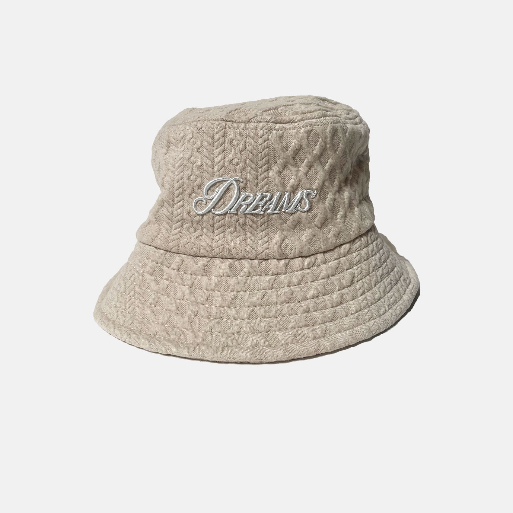 Jacquard Bucket Hat Khaki – Broken Dreams