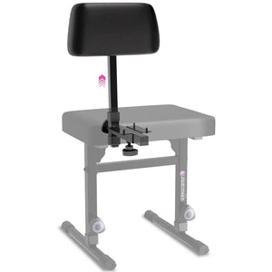 WS Adjustable Backrest for Piano Keyboard Bench - Liquid Stands