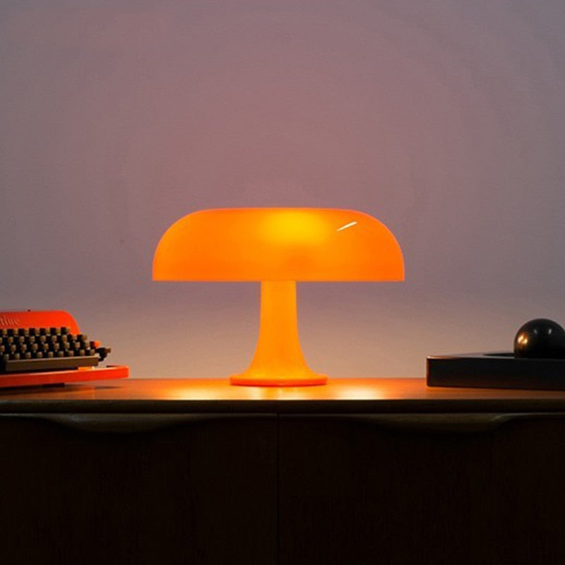 retro orange light