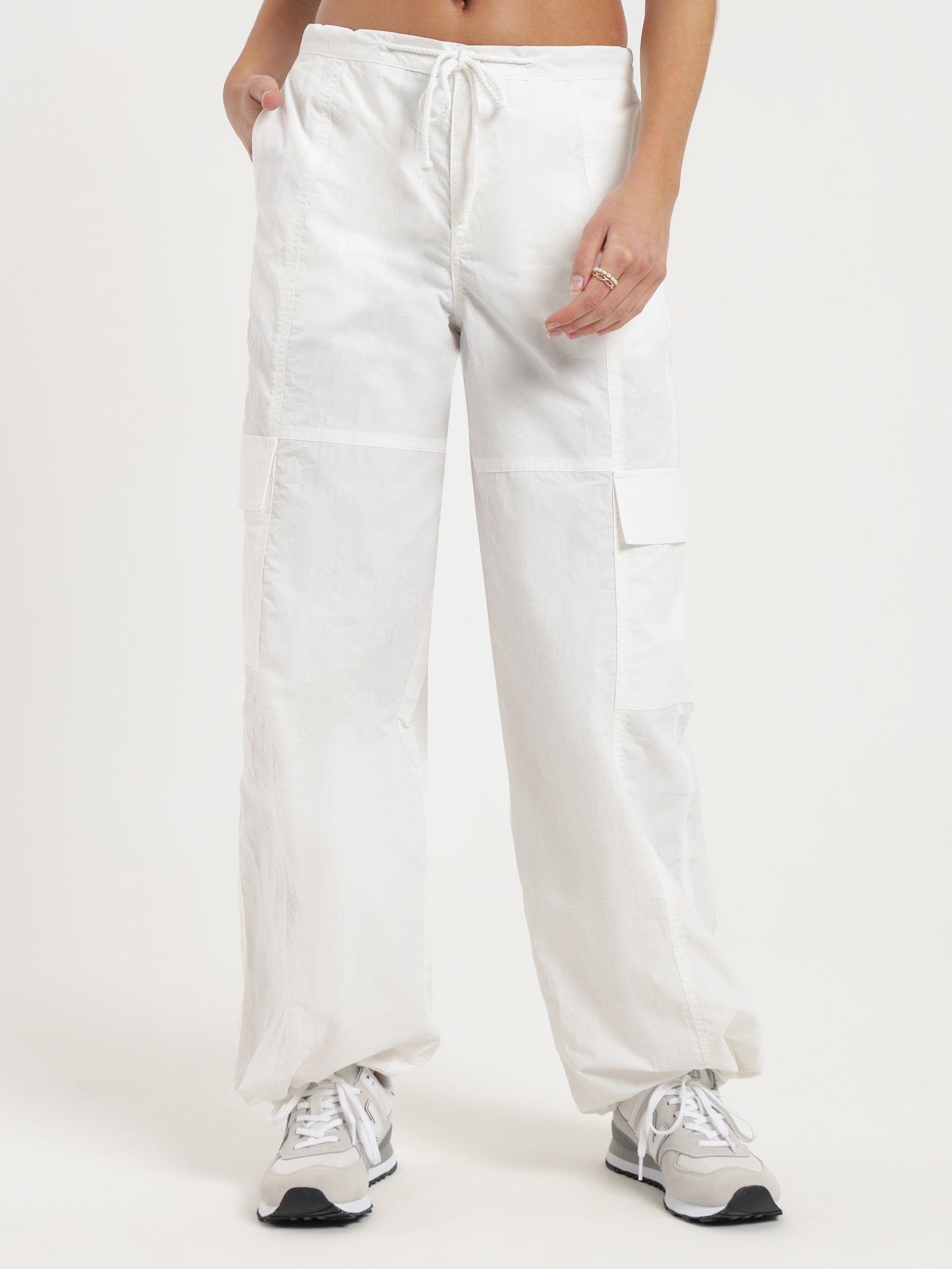 mens white linen cargo pants