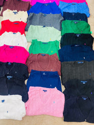 Ralph Lauren Cable Knit Sweaters 50 PCs