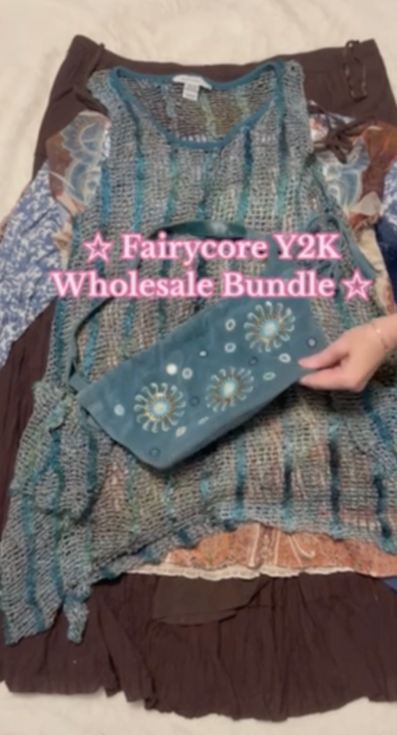 Fairycore Y2K wholesale bundle, Vintage Wholesale Marketplace