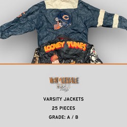 VARSITY JACKETS BALE - 25PC