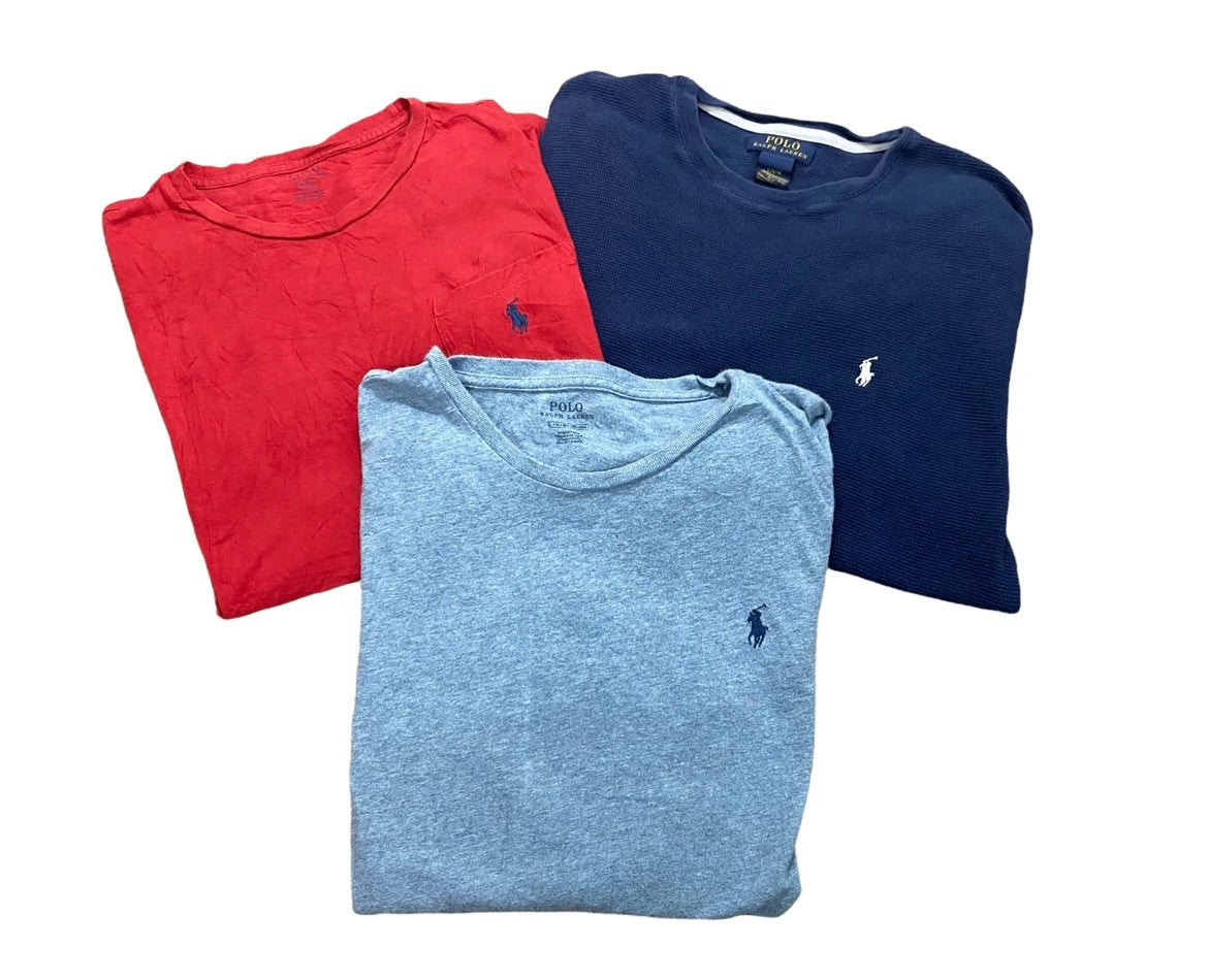 Wholesale Polo Ralph Lauren Basic T-Shirts- 20 pieces | Bulk Vintage  Wholesale | fleek | joinfleek