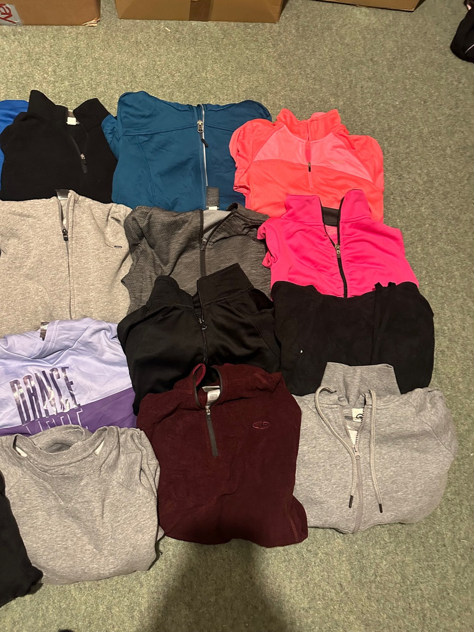 Champion branded hoodies/sweatshirts mix mens womens kids 20pc