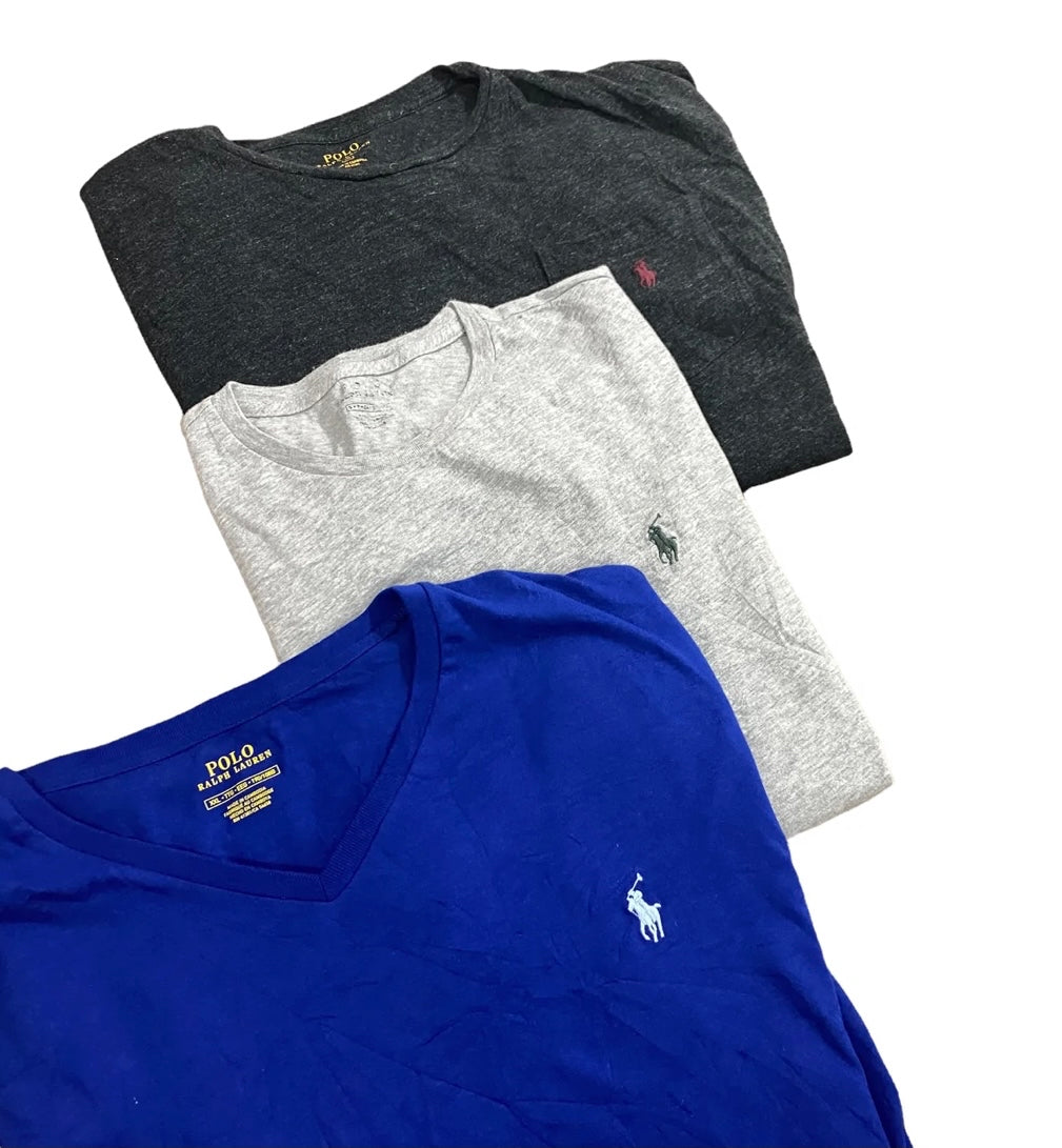 Wholesale Polo Ralph Lauren Basic T-Shirts- 20 pieces | Bulk Vintage fleek | joinfleek