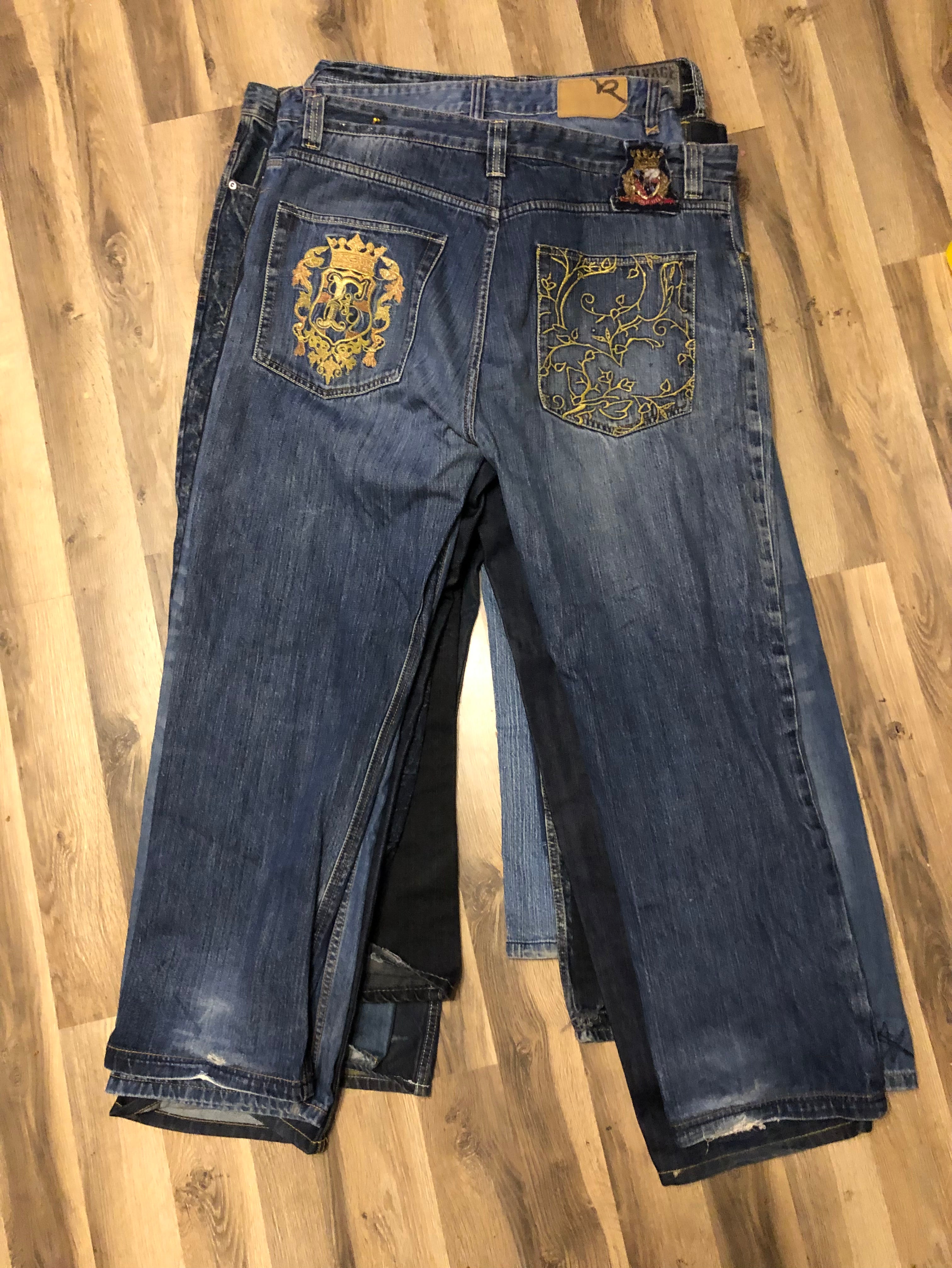 Y2K baggy hip-hop jeans (10pc), Vintage Wholesale Marketplace