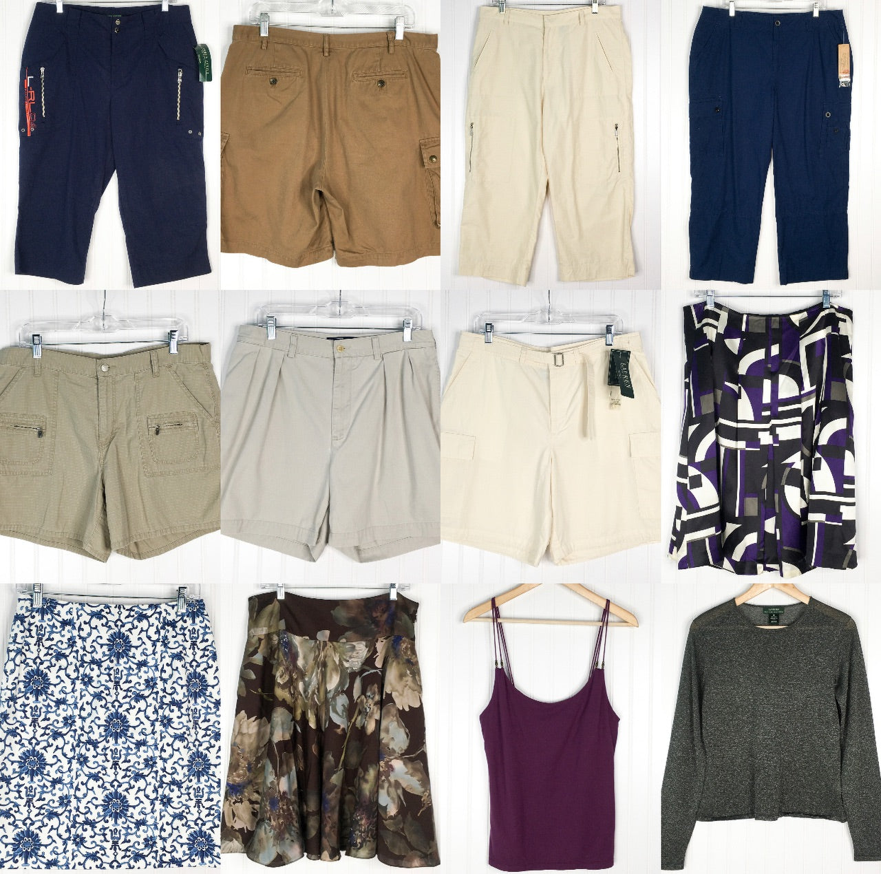 12 piece Ralph Lauren womens bundle mixed sizes plus size pants