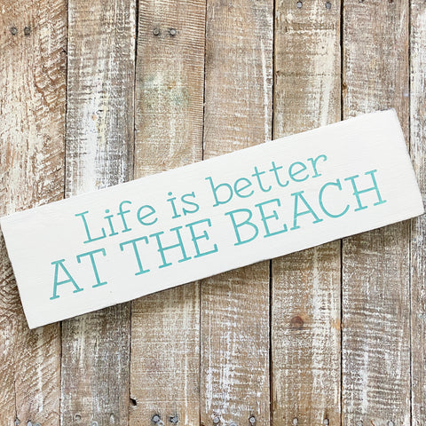 Signs for beach lovers