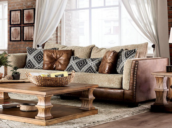 chaparral rustic living room set