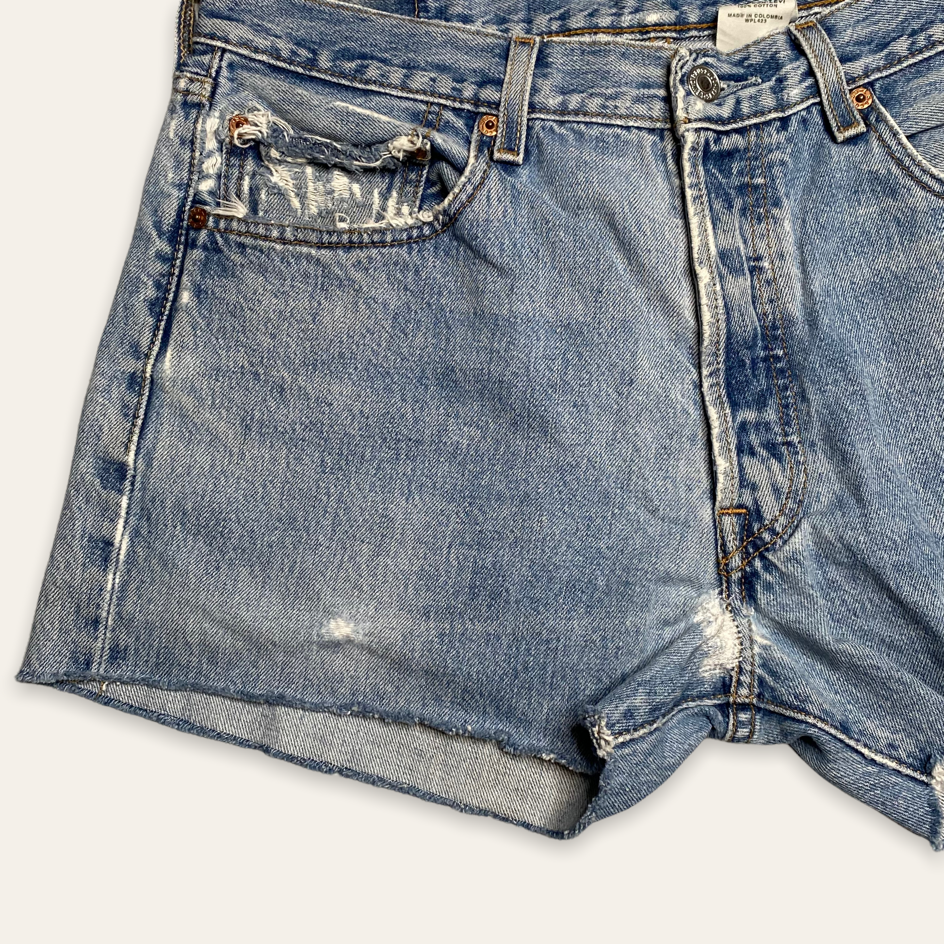 levis high waisted mom shorts