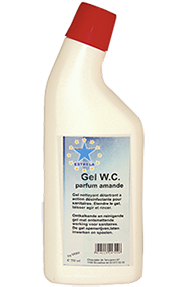 Gel WC détartrant puissant - parfum amande amère - flacon 800 ml pas cher