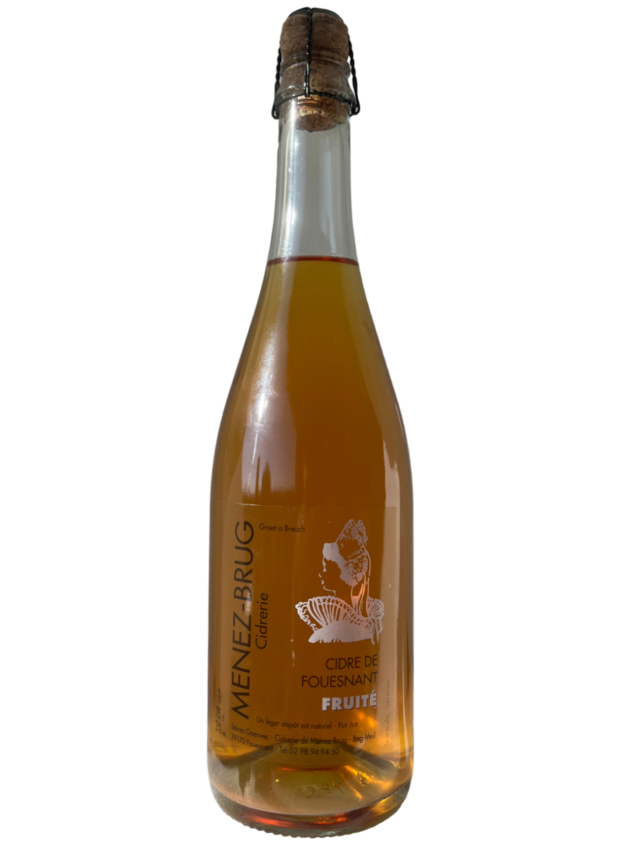 Cidre fruité - Menez Brug - Cave du Moros