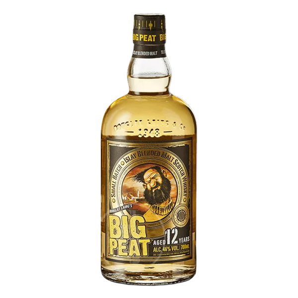 Whisky  Islay - Big Peat 12 ans -Douglas Laing  - Cave du Moros