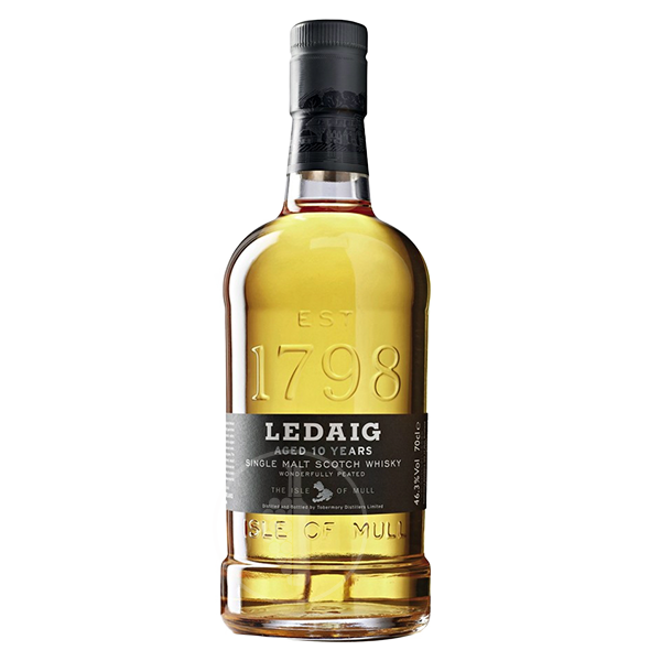 Whisky Ledaig 10 ans Un-chillfiltered  - Cave du Moros