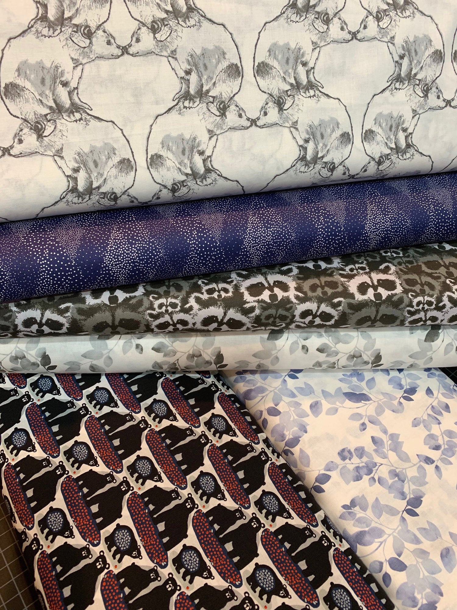 Metsa by Finlayson Blue Saihke 38180107-1 Cotton Woven Fabric – The Fabric  Candy Shoppe
