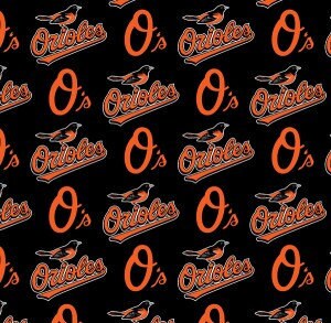 Fabric Traditions Disney MLB Mash-up major League Baseball 