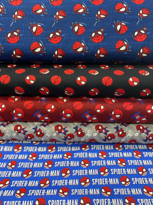 Licensed Spider-Man 4 Spider-Man Ton Grey 13250103-3 Cotton Woven Fabr –  The Fabric Candy Shoppe