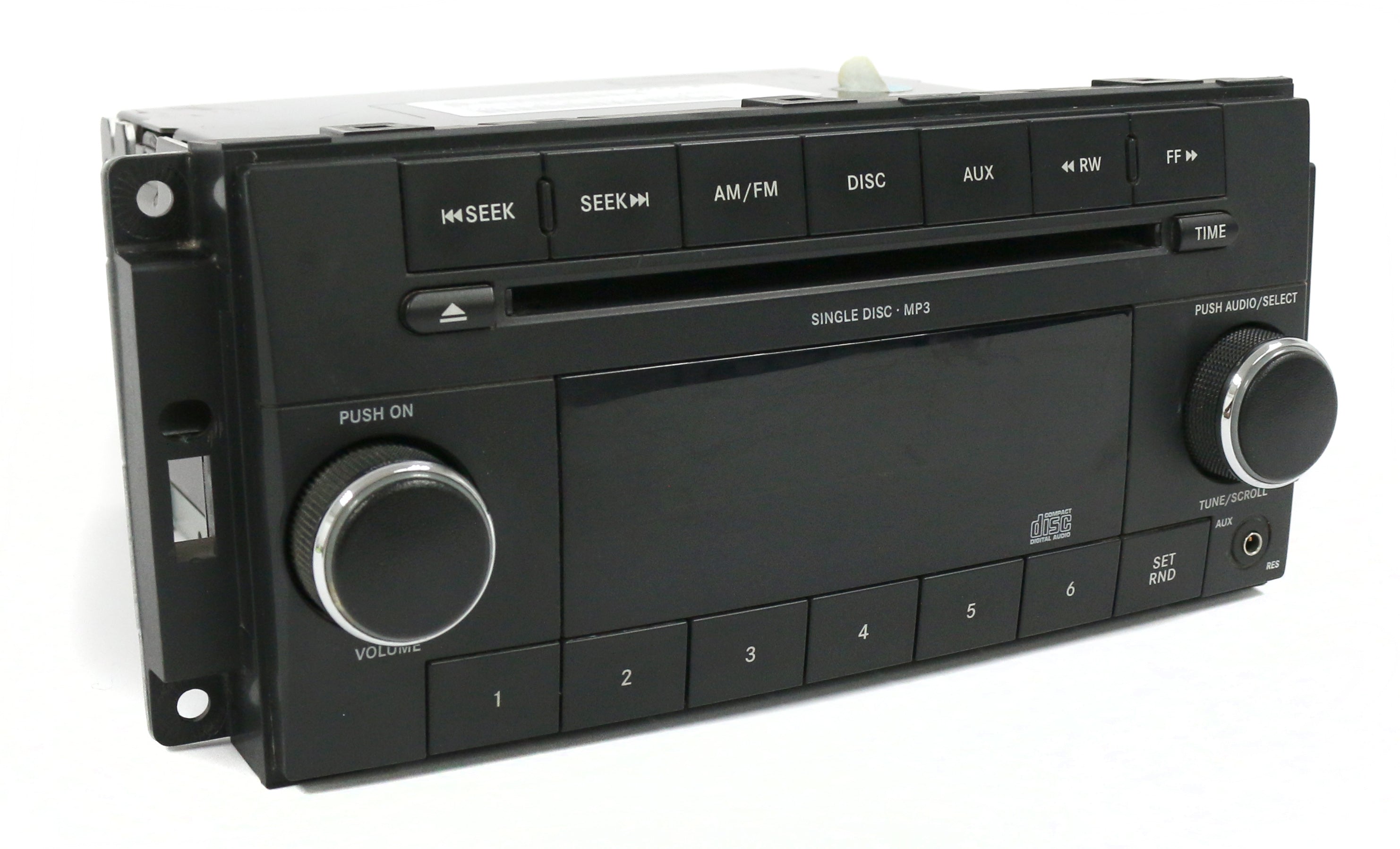 2008-2011 Dodge Ram Jeep Wrangler AMFM MP3 Radio CD Player w Aux P0509 –  1factoryradio