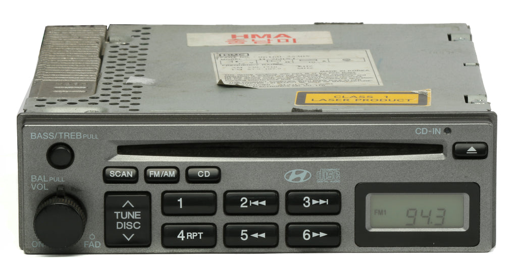 Hyundai Accent 2007-2011 OEM Radio AM FM mp3 CD Player w Satellite