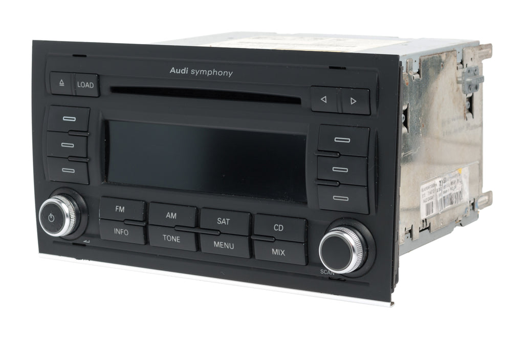 Audi A4 Symphony II Radio AM FM CS 6 Disc CD Satellite 8E0 035 195 H C –  1factoryradio