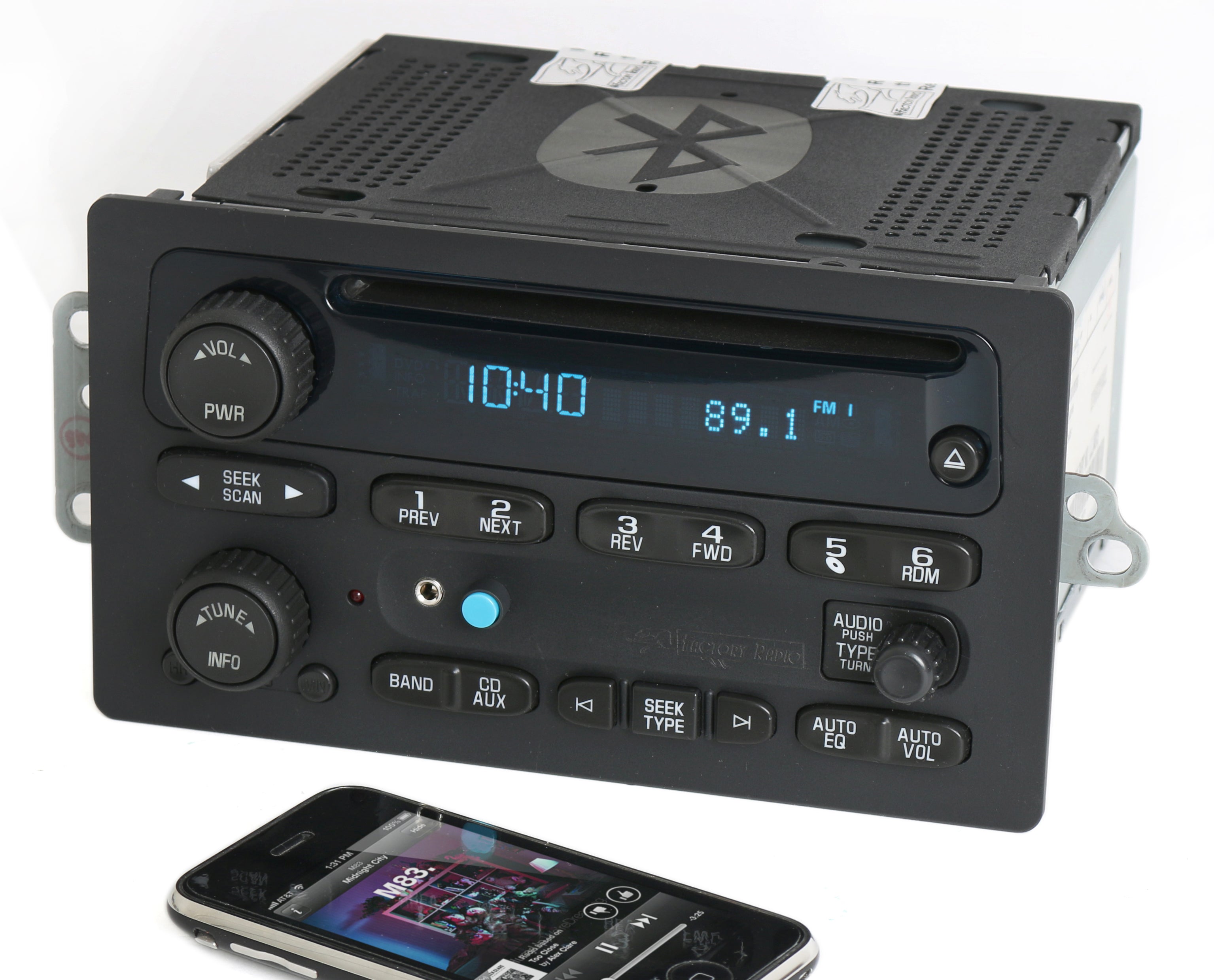 Chevy GMC 2005-2009 Truck FM CD Radio Aux Input & Bluetooth Music – 1factoryradio