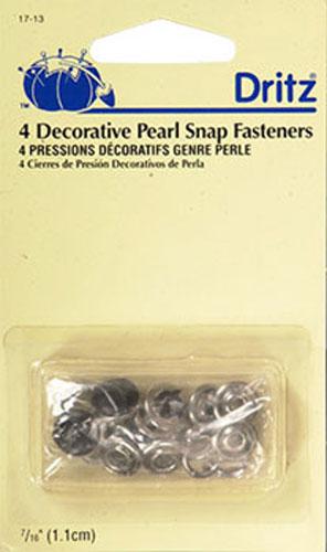 Dritz Snap Fasteners 7/16 12/Pkg-Nickel