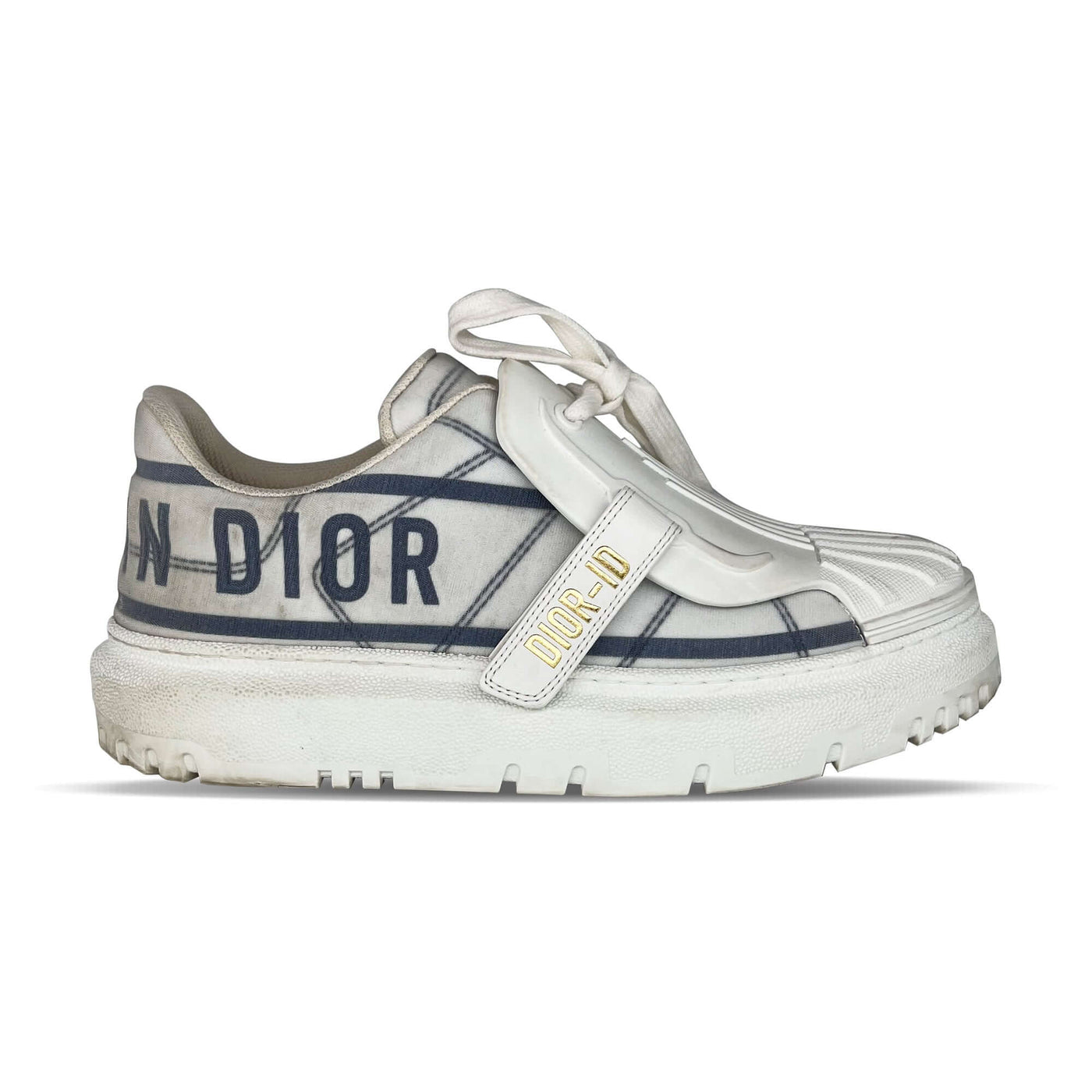 Dior Id Leather Sneaker in White  Lyst