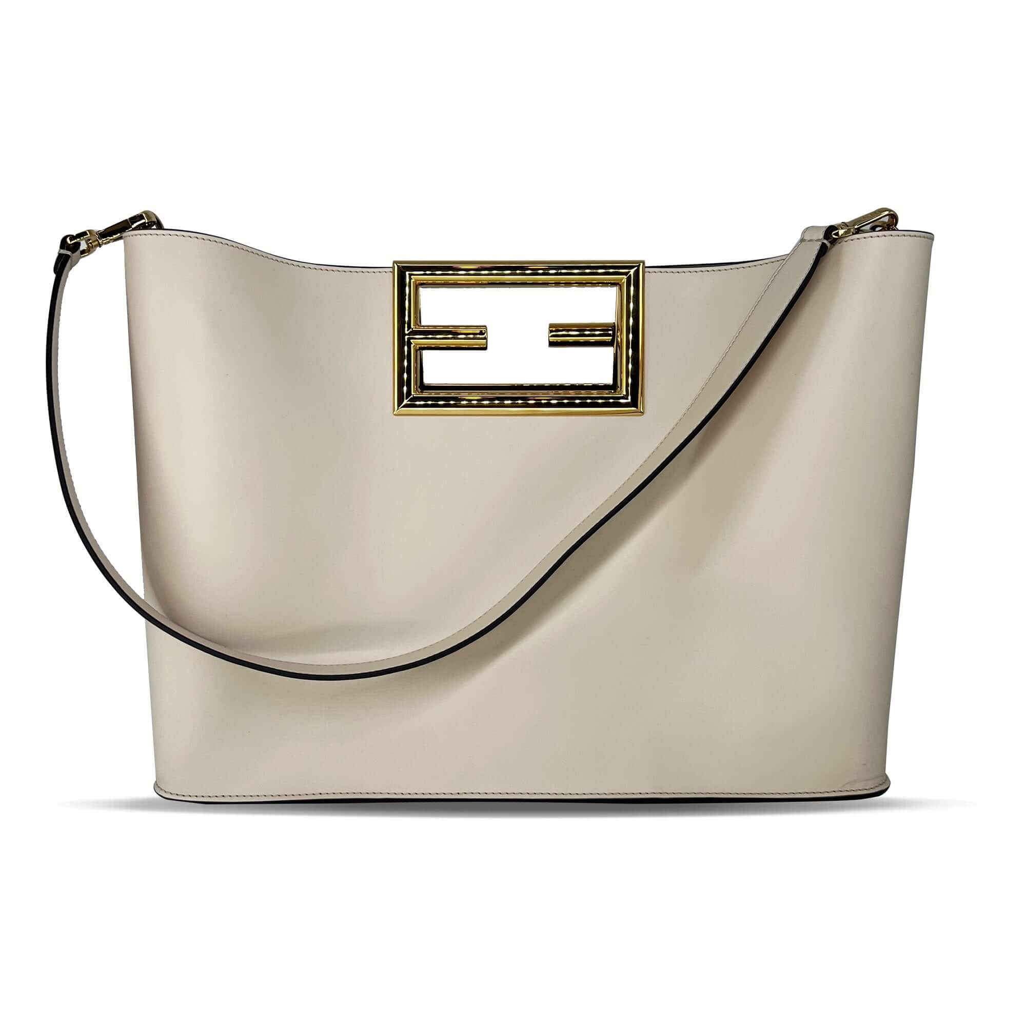 Clutch E Pochette FENDI | Borsa in pelle beige - FENDI FIRST SMALL Beige  Donna ⋆ Theland Square