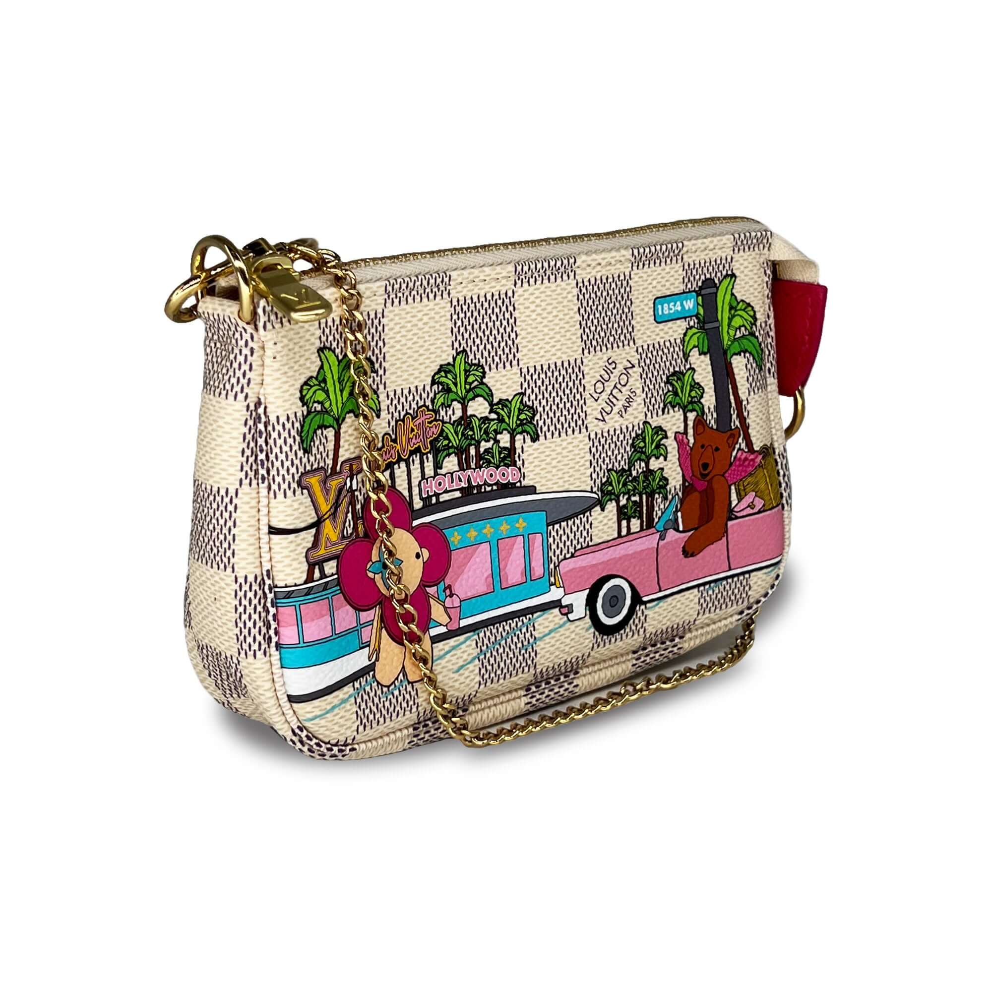 Louis Vuitton, Accessories, Louis Vuitton 222 Vivienne Holiday Animation Mini  Pochette Korea